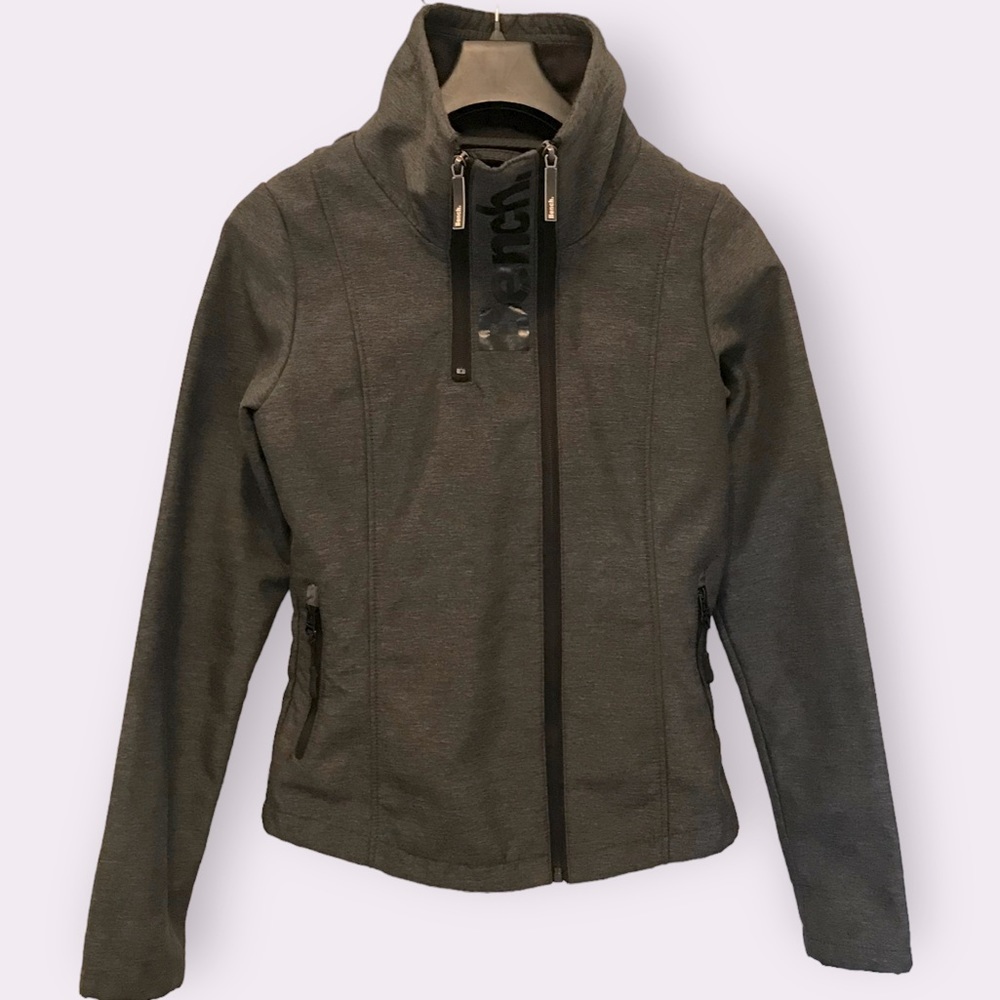 BENCH Jacket with Versatile Neckline and a Fitted/Tailored Mid Section